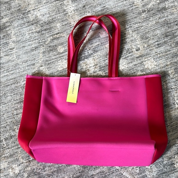 Summersalt NWT Stylish Pink/red Tote Bag - neoprene - Picture 1 of 6